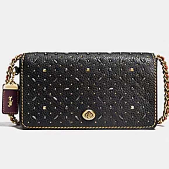 Coach 1941 Black Dinky with Rivets - Picture 1 of 10